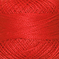 Presencia Perle Cotton - Size 8 - 1902 Bright Red Supply