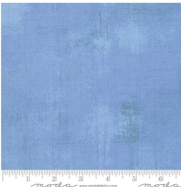 Tonal Blender - Moda Grunge Tonal Texture - 347 Powder Blue For Sale