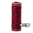 Aurifil 12wt Cotton Thread - 54 yards - 1103 Burgundy Online Hot Sale