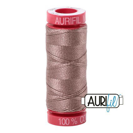 Aurifil 12wt Cotton Thread - 54 yards - 6731 Tiramisu Hot on Sale