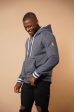 Sophar Navy Zip Hoodie Discount