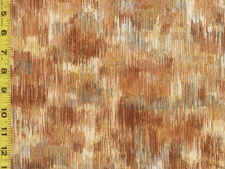 *Blender-Coordinate - Fusions Brushwork - Spice & Gold Metallic - 18059-163 Spice Online