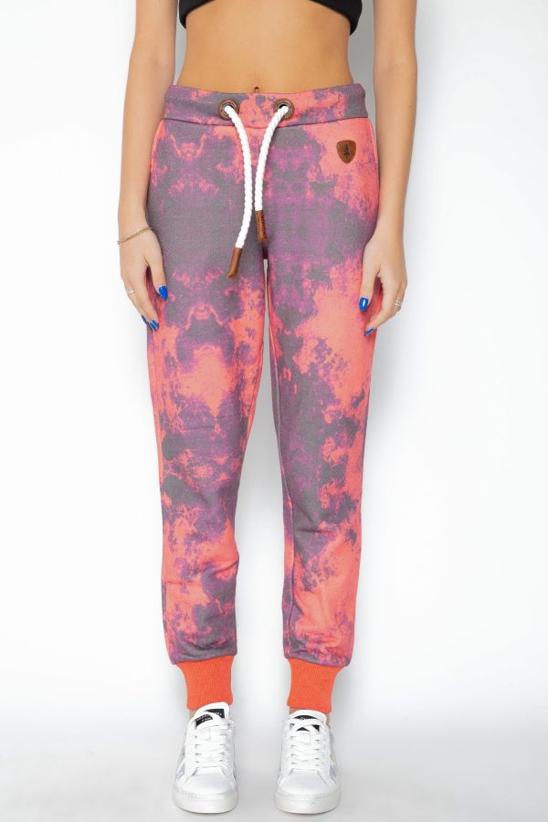 Ida Clay Black Tie-Dye Jogger Sale