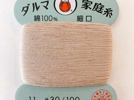 Daruma Hand Sewing Thread - 30wt Hand Sewing Thread - # 11 Pale Pink For Sale