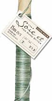 Soie et Silk Embroidery Floss - Variegated # 513 - Teal & Soft White For Cheap