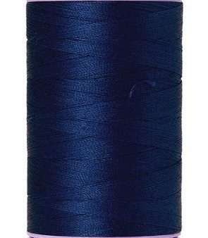 Mettler Cotton Sewing Thread - 50wt - 547 yd  500M - 1304 Imperial Blue For Sale