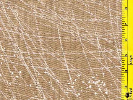 Japanese - Kokka Nani Iro - Herringbone # 10751-B - Tan - Cotton-Linen - Last 1 5 8 Yards Online now