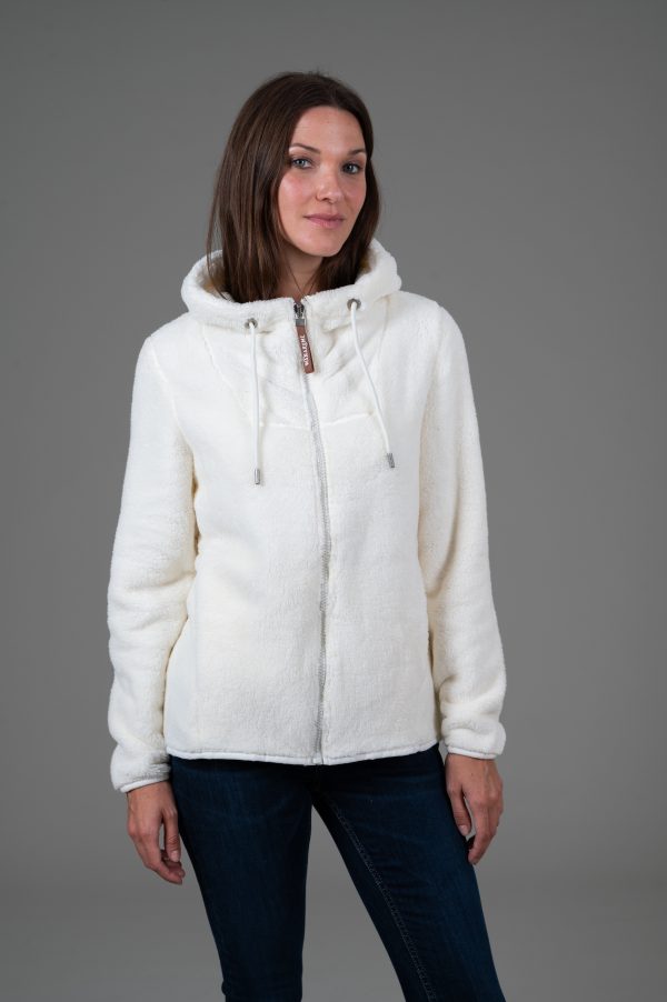 Nova Ivory Supersoft Full-Zip Sherpa Supply