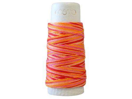 Sashiko Thread - Hidamari - LEN89-301 - Variegated - TEQUILA SUNRISE Cheap