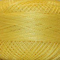 Presencia Perle Cotton - Size 8 - 1220 Lemon Yellow Supply