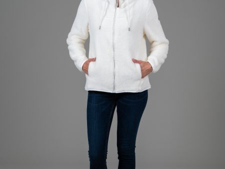 Nova Ivory Supersoft Full-Zip Sherpa Supply