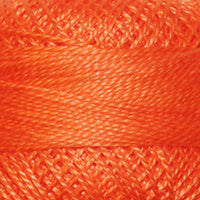 Presencia Perle Cotton - Size 8 - 1325 Tangerine Hot on Sale