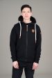 Zeus Black Full-Zip Hoodie Supply