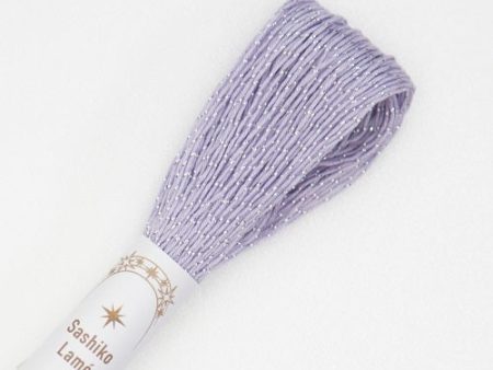 Sashiko Thread - Olympus 40m - LAME - # SL-10 - Lilac Online now