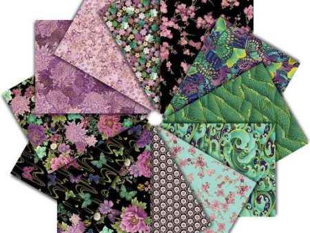 *Asian - SHIZUKA - FAT QUARTER PACK - 12 Fat Quarters For Cheap