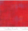 Tonal Blender - Moda Grunge Tonal Texture - 332 Rocacco (Orangish-Red) - Last 2 1 2 Yards Sale