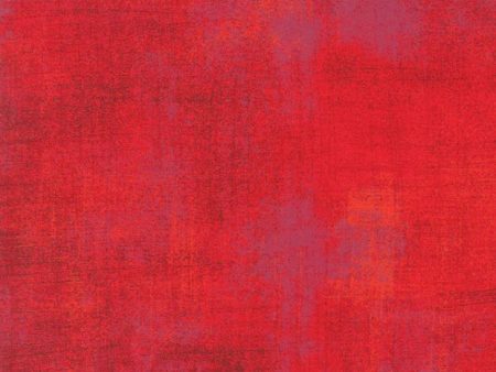 Tonal Blender - Moda Grunge Tonal Texture - 332 Rocacco (Orangish-Red) - Last 2 1 2 Yards Sale