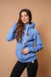 Hera Cobalt Full-Zip Hoodie For Discount