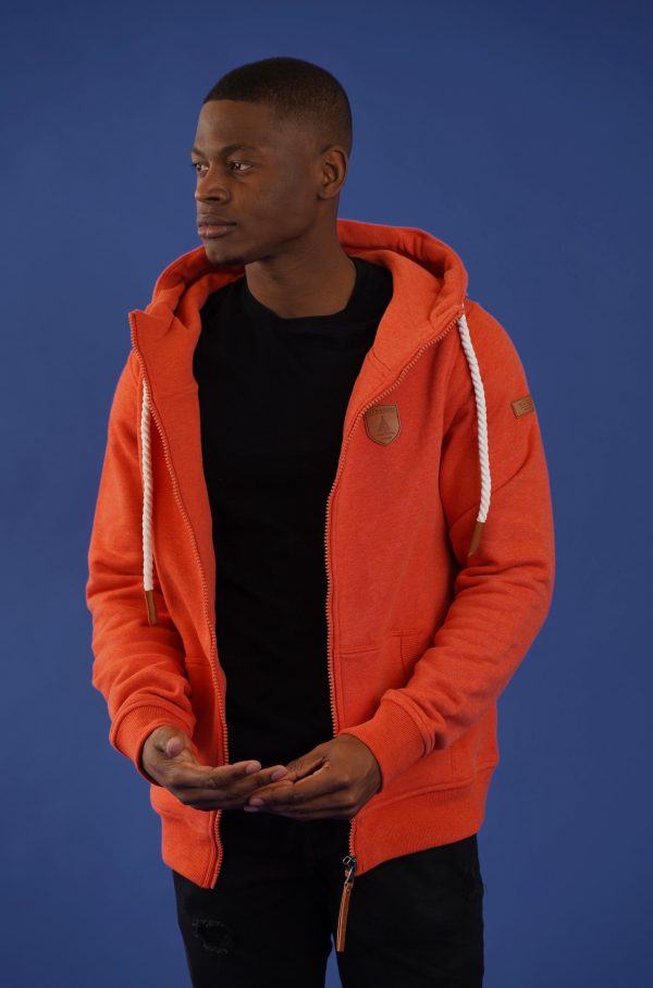 Zeus Orange Hoodie For Discount