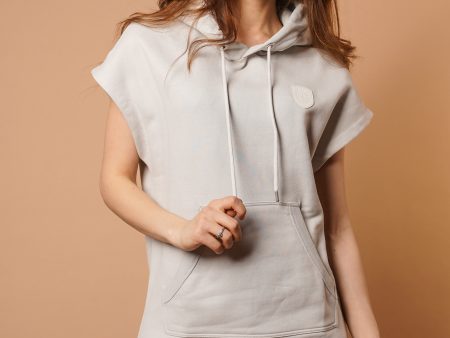 Marny Zinc Hoodie Dress Online now