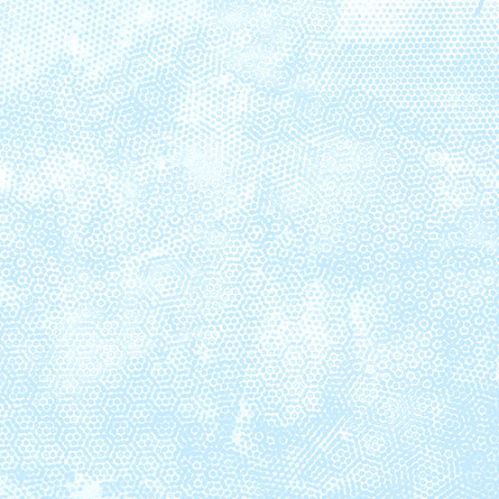 Blender - Dimples W4 -Snowsquall (Very Light Blue) - Last 1 2 3 Yards on Sale