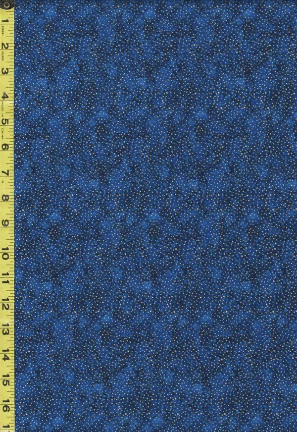 Asian - Northcott Ginkgo - Shimmer Pindot - 26860M-49 - Navy - Last 2 1 8 Yards Supply